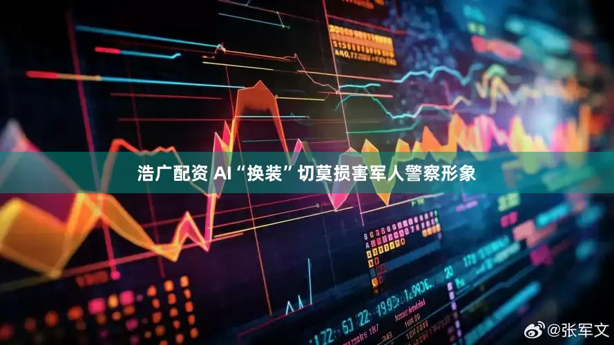 浩广配资 AI“换装”切莫损害军人警察形象